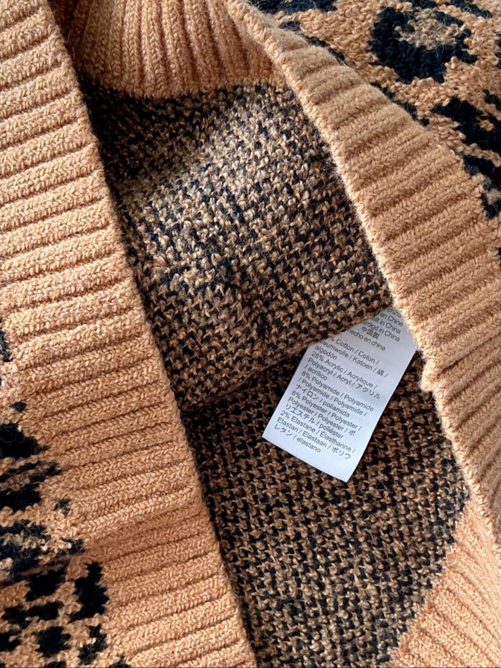 Crewcuts Leopard Pattern Cardigan - Picture 3 of 3